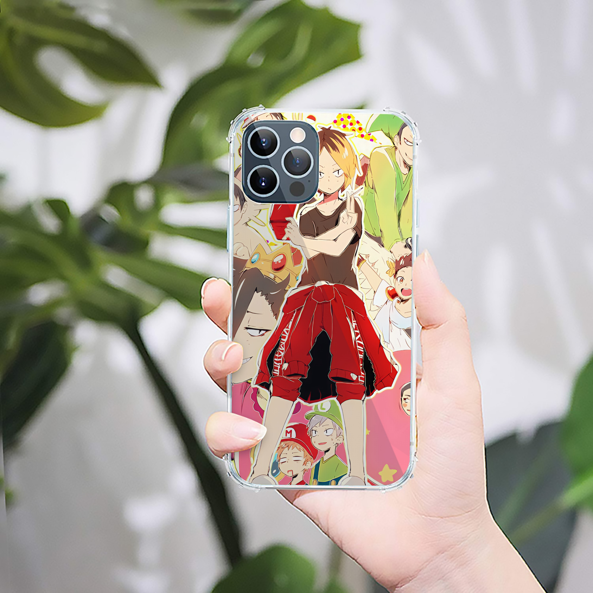 （画像用） ハイキュー!! Haikyu!! 【iPhone 12シリーズ対応】透明スマホケース（クリアソフトケース）